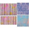 Image 1 : Ricardo Becerril (20th Century), UNTITLED, acrylic screenprints, three on boards, one on canvas...