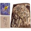 Image 1 : Book: Marc Chagall, THE BIBLICAL MESSAGE, 1973, with a color lithograph "Moses and His People"...