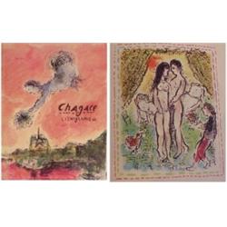 Book: Marc Chagall, CHAGALL LITHOGRAPHS VI, 1980-1985, Sorlier, Crown Publishing New York, a ha...