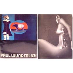 Book: Paul Wunderlich, PAUL WUNDERLICH LITHOGRAPHIES ET PEINTURES, 1972, Denoel, a hardbound bo...