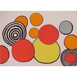 Alexander Calder (1898-1976) American, TACHES DE ROUSSEAX, color lithograph, signed in pencil,...