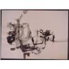 Image 1 : Raoul Cancio (20th Century) Cuban, UNTITLED, 1961, ink and watercolor on paper, 19 x 26", signe...