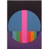 Image 1 : Eugenio Carmi (b. 1920) American, CERCHIO MAGICO, 1973, color screenprint, signed in pencil, fr...