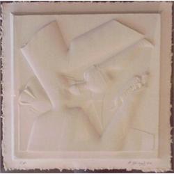 Mihail Chemiakin (b. 1943) French, UNTITLED, cast paper multiple, signed in pencil, artist's pr...
