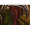 Image 1 : Marco Cingolani (b. 1959) Italian, ABSTRACT, 1984, acrylic painting on paper, , 27 x 38 1/2", s...