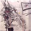 Image 1 : Eugenio Cuttica (b. 1957) Argentinean, ARMONIAS IMPLACABLES VI, 1989, oil painting on canvas, 3...
