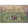 Image 1 : Gabriel Dauchot (b. 1927) French, WEDDING, oil painting on canvas, 7 1/2 x 10 1/2", signed lowe...