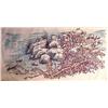 Image 1 : Brad Davis (b. 1942) American, LONG BRANCH, 1983, woodblock print on rice paper, signed in penc...