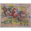 Eugene Gen Paul (1895-1975) French, CORTAGAINO RALLY, 1956, color lithograph, signed in pencil,...