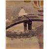 Image 1 : Okile Hashimoto (20th Century) Japanese, BRIDGE, 1960, color woodcut print, signed in pencil, f...