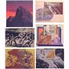 Image 1 : Max Hein (20th Century), VARIOUS SUBJECTS, six color screenprints, each signed in pencil, from...