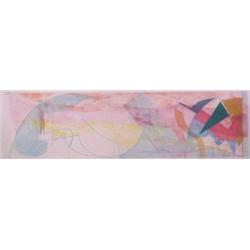 Tom Holland (b. 1936) American, MANCA, 1984, color etching, signed in pencil, from the numbered...