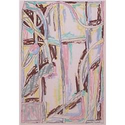 Craig Kauffman (b. 1932) American, UNTITLED, 1981, color lithograph, signed in pencil, from the...