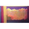 Image 1 : Ronnie Landfield (20th Century), INDIA, 1985, oil painting on canvas, 56 x 94", titled signed a...