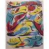 Image 1 : Andre Masson (1896-1987) French, UNTITLED, color lithograph, signed in pencil, from the numbere...