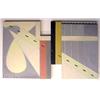 Image 1 : Nelson (20th Century) American, UNTITLED, acrylic painted wood construction, 45 1/2 x 68 1/2"....
