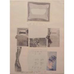 Robert Rauschenberg (b. 1925) American, TWO REASONS BIRDS SING, 1979, color screenprint, signed...