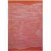 Image 1 : Ricetti (20th Century), UNTITLED (Red), 1981, sand and acrylic painting on paper, 39 1/4 x 27 1...