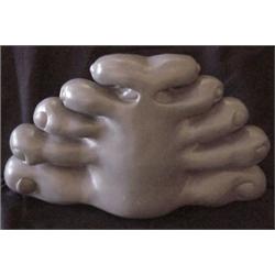 Colin Roberts (20th Century) American, TOE DOLL, cast plastic sculpture, 16 x 10 x 5". Starting...