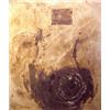 Image 1 : Jean Marie Peigna (20th Century), MEMOIRE ET CHOSES, 1989, resin, sand and paint on canvas, 60...