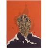 Image 1 : Arthur Secunda (b. 1927) American, THE ANARCHIST, color lithograph, signed in pencil, artist's...