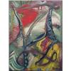 Image 1 : Guillermo Sienra (20th Century) Spanish, HUMOR BARROCO IV, 1990, oil painting on canvas, 57 x 4...