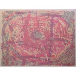 Pat Steir (b. 1938) American, UNTITLED, 1983, color lithograph, signed in pencil, from the numb...
