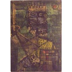 Dick Swift (20th Century) American, KING DAVID, color etching, signed in pencil, from the numbe...