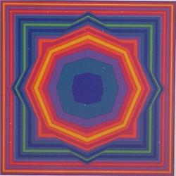 Victor Vasarely (1908-1997) Hungarian, AHA, color screenprint, signed in pencil, from the numbe...