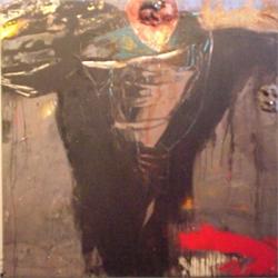 Sergio Vega (20th Century), EL ALIADO, 1989, oil painting on canvas, signed titled and dated on...