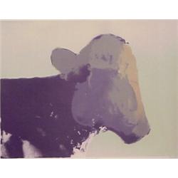 Theodore Waddell (20th Century) American, ANGUS I, State II, 1985, color lithograph, signed in...