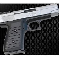 (NEW) J.A.NINE PISTOL POLISH & SATIN REVERSE TWO-TONE FINISH (PC/SB) 7990131