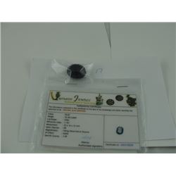 HUGE! 52CARAT OVAL CUT BLUE SAPPHIRE LOOSE GEMSTONE. COMES WITH CERTIFICATE