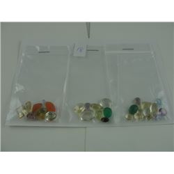 HIGH QUALITY 80CARATS ASSORTED LOOSE GEMSTONES. VARIOUS CUTS AND COLOURS