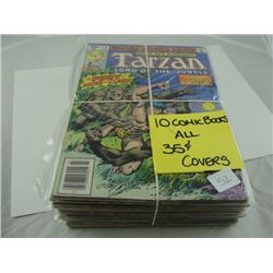 10X ALL 35CENT COVER COMIC BOOKS