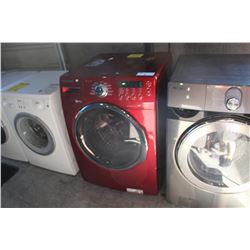 SAMSUNG VRT STEAM FRONT LOAD WASHER - RED