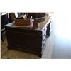 Image 3 : CHIPPENDALE STYLE SOLID MAHOGANY DOUBLE PEDESTAL EXECUTIVE DESK