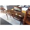 Image 1 : GIBBARD FURNITURE SOLID CHERRY 2 DRAWER CONSOLE TABLE WITH MIRROR