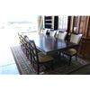 Image 1 : STANLEY FURNITURE ELEGANT MAHOGANY FINISH DINING ROOM TABLE SET; TABLE WITH 2 LEAFS AND 8 CHAIRS