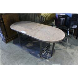 FRENCH MARBLE TOP TABLE