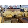 Image 2 : ELEGANT MADE IN SPAIN 4PC SOFA SET; SOFA, LOVE SEAT AND 2 ARM CHAIRS
