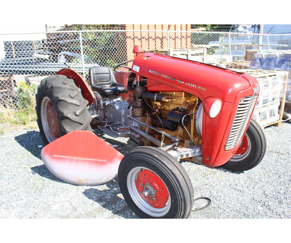 MASSEY FERGUSON 35 DIESEL DELUXE TRACTOR Able Auctions massey-ferguson-35-diesel-deluxe-tractor-able-auctions