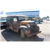 Image 1 : 1940 DODGE FARGO SEDAN DELIVERY TRUCK - NO REGISTRATION - AS IS - PARTS ONLY - MUST TOW