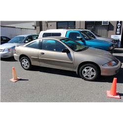 2001 CHEVROLET CAVALIER 2DR VIN # 3G1JC12481S115207