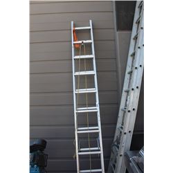 ALUMINUM EXTENSION LADDER