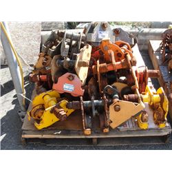 PALLET LOT OF CONSTRUCTION LIFT ATTACHEMENTS