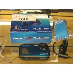 CANON POWER SHOT D30 WATERPROOF SHOCKPROOF DIGITAL CAMERA