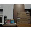 Image 1 : 2.5 BOXES OF 2PLY WHITE COMMERCIAL BATH TISSUE JUMBO SIZE, 2 BOXES OF ICE MACHINE CLEANER, COFFEE