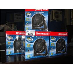 GROUP OF 6 HONEYWELL POWER AIR CIRCULATOR FANS