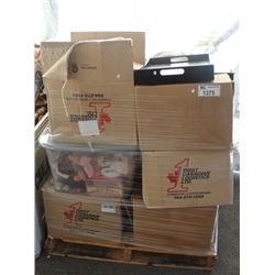 PALLET LOT OF HOUSEHOLD ITEMS